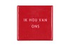 TILE IK HOU VAN ONS PINK 10X10X1CM