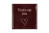TILE TROTS OP JOU BROWN 10X10X1CM