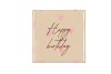TILE HAPPY BIRTHDAY SAND 10X10X1CM