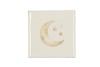 TILE MOON WHITE 10X10X1CM