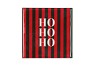 TILE HO HO HO RED 10X10X1CM