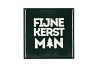 TILE FIJNE KERST MAN GREEN 10X10X1CM