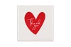 TILE THANK YOU WHITE 10X10X1CM