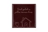 TILE VEEL GELUK IN JULLIE BROWN 10X10X1CM