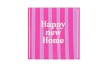TILE HAPPY NEW HOME PURPLE 10X10X1CM