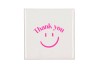 TILE THANK YOU WHITE 10X10X1CM