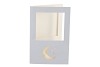 GIFT TILE CARD MOON BLUE 21X14X1CM