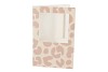 GIFT TILE CARD GIRAFFE PRINT NUDE 21X14X1CM