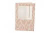 GIFT TILE CARD HEARTS SAND NUDE 21X14X1CM