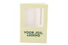 GIFT TILE CARD VOOR JOU, LEGEND YELLOW 21X14X1CM