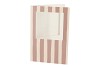 GIFT TILE CARD STRIPE SAND 21X14X1CM