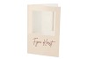 GIFT TILE CARD FIJNE KERST NUDE 21X14X1CM