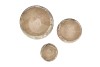 MONTY SAND POT LOW S/3 26X24/19X20/13X16CM