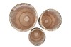 MONTY SAND POT TALL S/3 41X40/24X37/27X33M