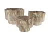MONTY SAND POT OVAL S/3 31X23/26X20/21X16M