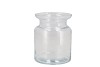 GLASS VASE MILK CAN 15X12CM