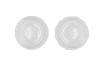 GLASS T-LIGHT HOLDER HEAVY SARY ASS P/1 10,5X9CM