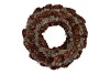 WREATH TREEMOSS/SILVER FIR NATUAL 45CM