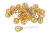PAREL METAAL SPELD GROOT DIA 2CM X 8CM PER DOOS A 24 STUKS GOUD