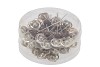 PEARL PINS GREY COMBI SET OF 36
