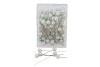 PERLES ÉPINGLES BLUE/GRIS 1CM X 6,5CM PAR 100 PIÈCES
