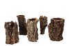 NATURE CORK TUBES S/5 4-13X20CM
