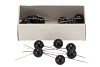 PARELSPELD DIA 1.5CM X 8CM ZWART PER 25 STUKS
