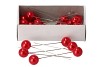 PEARL PINS DIA 1.5CM CERISE SET OF 25