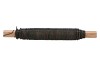 FLORISTRY WIRE WRAP BLACK 10ROL P/1 KG