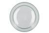 BLOIS GREEN PLATE 32X32X5CM