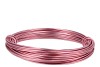 WIRE ALUMINIUM PINK 2MM X 12 METER A 100GRAM
