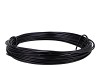 WIRE ALUMINIUM BLACK 2MM X 12 METER A 100GRAM
