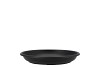 FLORISTRY PLATE 24CM P/10 BLACK