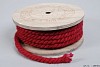 JUTE ROPE RED ROLE 0.8CM A 7 METER