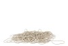 FLOWERMATERIAL RUBBER BANDS WHITE A 1 KG