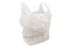 BLUMENMATERIAL PLASTIK TASCHE WEIß 80X40CM PRO 500 STÜCK