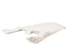 BLUMENMATERIAL PLASTIK TASCHE WEIß 80X40CM PRO 500 STÜCK