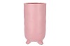 ST TROPEZ PINK MAT VASE 14X26CM