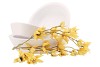 CERAMIC BOWL WHITE SHINY LOW ROUND 25CM