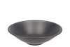 CERAMIC BOWL GRAPHITE ROUND 25X7CM