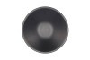CERAMIC BOWL GRAPHITE ROUND 25X7CM
