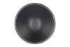 CERAMIC BOWL GRAPHITE FLAT ROUND 33X9CM NM