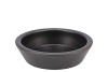 CERAMIC BOWL GRAPHITE ROUND LOW 20X5CM