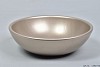 BOWL SPHERE SHADED LOW CHAMPAGNE 25X8CM