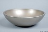 BOWL SPHERE SHADED LOW CHAMPAGNE 30X9CM