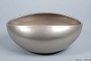 OVAL BOWL LARGE CHAMPAGNE 32X12X13CM