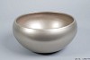 BOWL SPHERE SHADED HIGH CHAMPAGNE 26X12CM