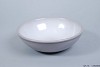 BOWL SPHERE SHADED LOW STONE 25X8CM