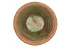 CEMENT POT OUD GROEN ROOD 30X24CM NM