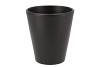 CERAMIC ANTHRACITE MATT POT ORCHID 15X15CM